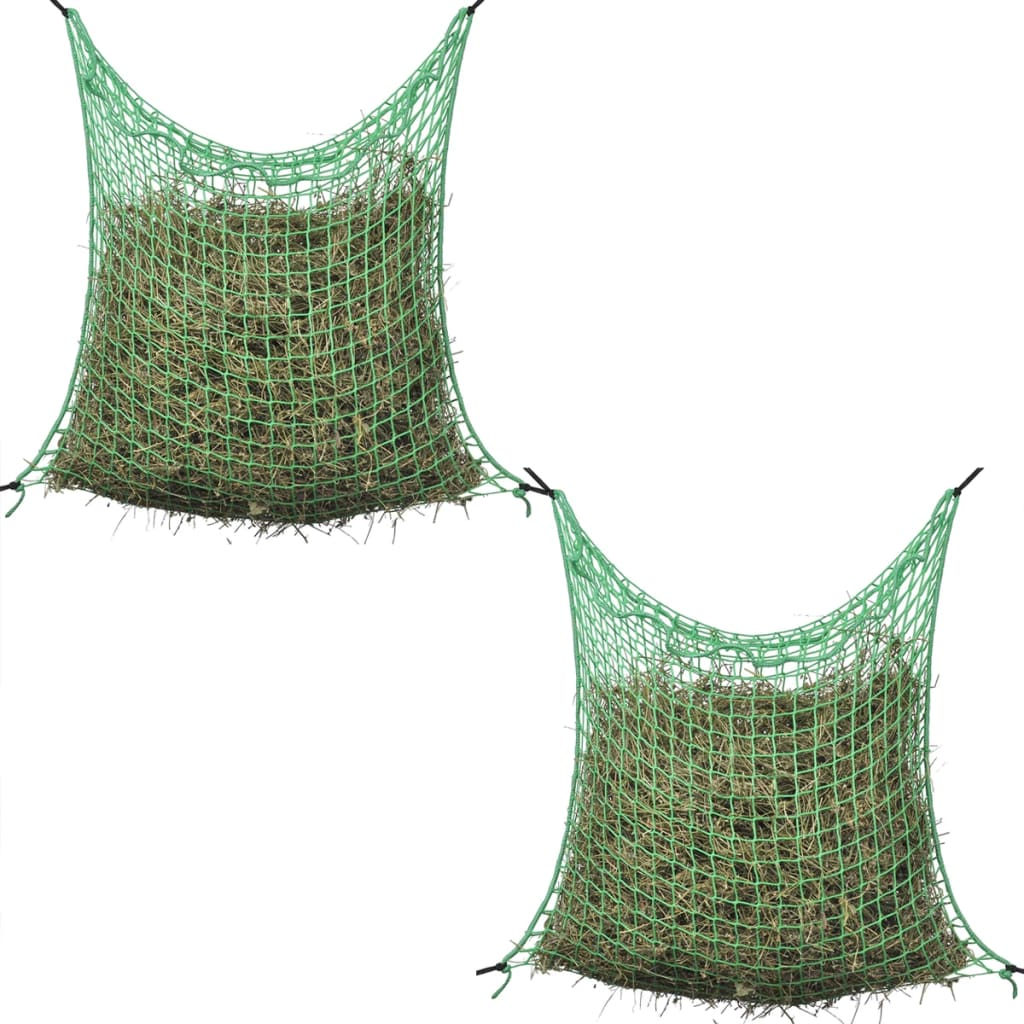 Štvorcová sieťka na seno, 2ks, 0.9x1.5 m, PP