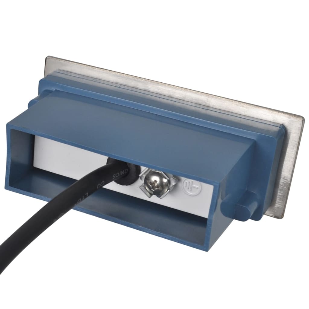 Zapustené Schodiskové Led Svietidlá, 12 Ks, 44X111X56 Mm