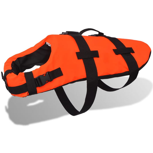 Záchranná vesta pre psa, S, oranžová