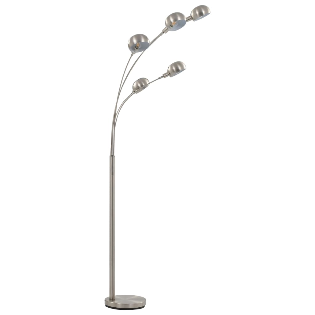 Stojanová Lampa Strieborná 200 Cm 5 X E14