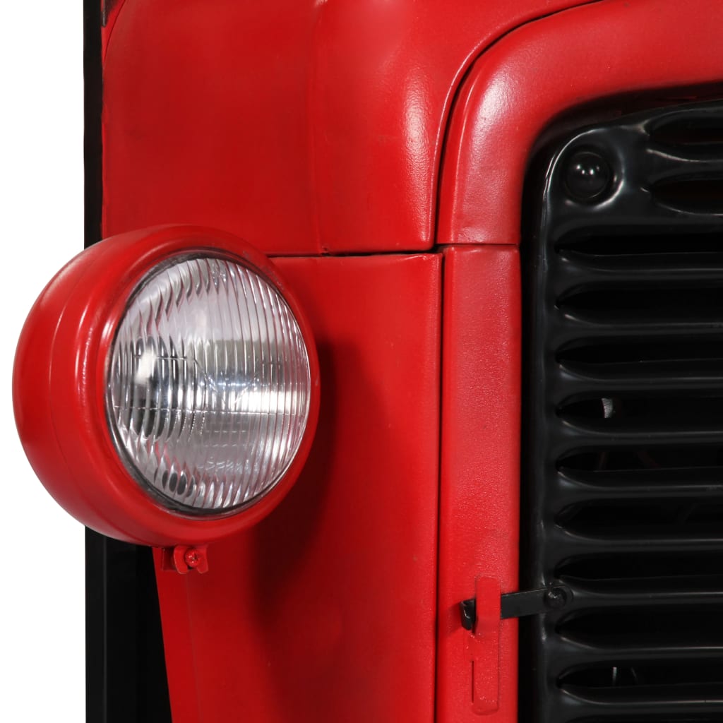 Skrinka Na Víno S Dizajnom Traktora 49X31X172 Cm, Mangový Masív