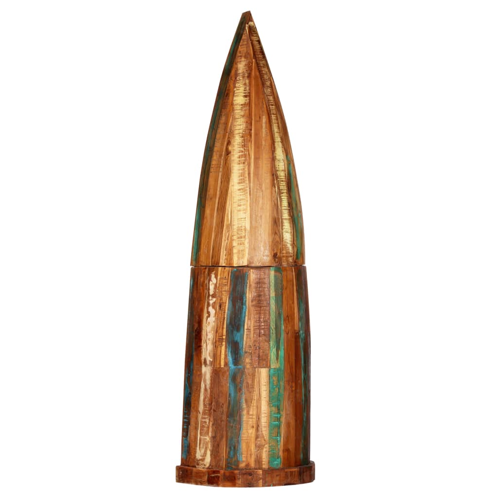 Stojan Na Víno 50X40X180 Cm, Recyklovaný Masív