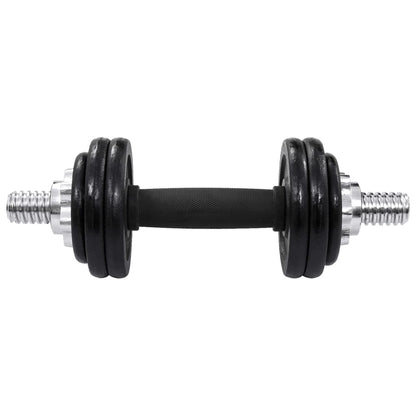 19-dielna sada činiek dumbbell 15 kg, liatina