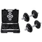 15-dielna sada činiek dumbbell 20 kg, liatina