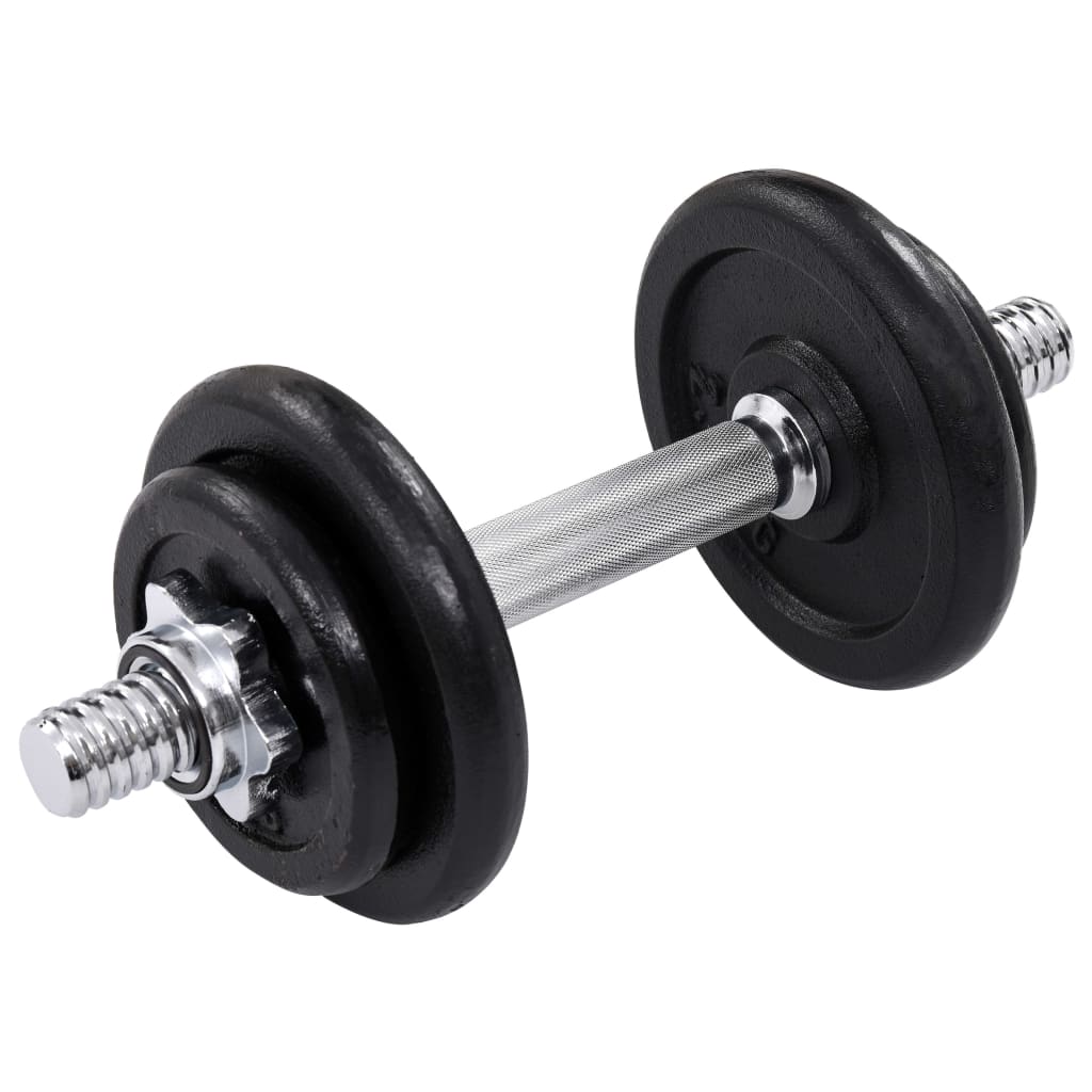 15-dielna sada činiek dumbbell 20 kg, liatina