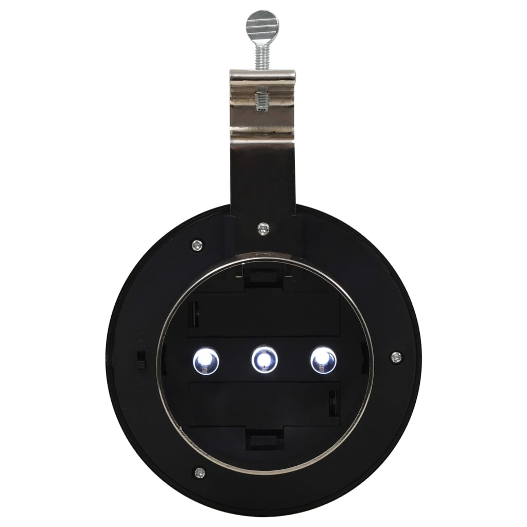 Vonkajšie Solárne Svietidlá 12 Ks Biele 12 Cm Led Okrúhle