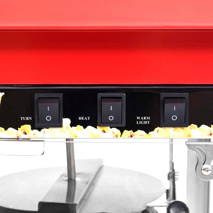 Stroj na výrobu pukancov s teflónovým varným hrncom 1400 W