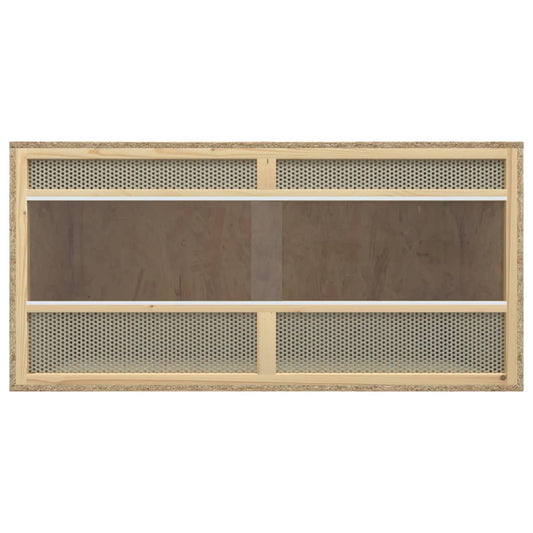 170885 vidaXL Terárium spracované drevo 100x47x47 cm