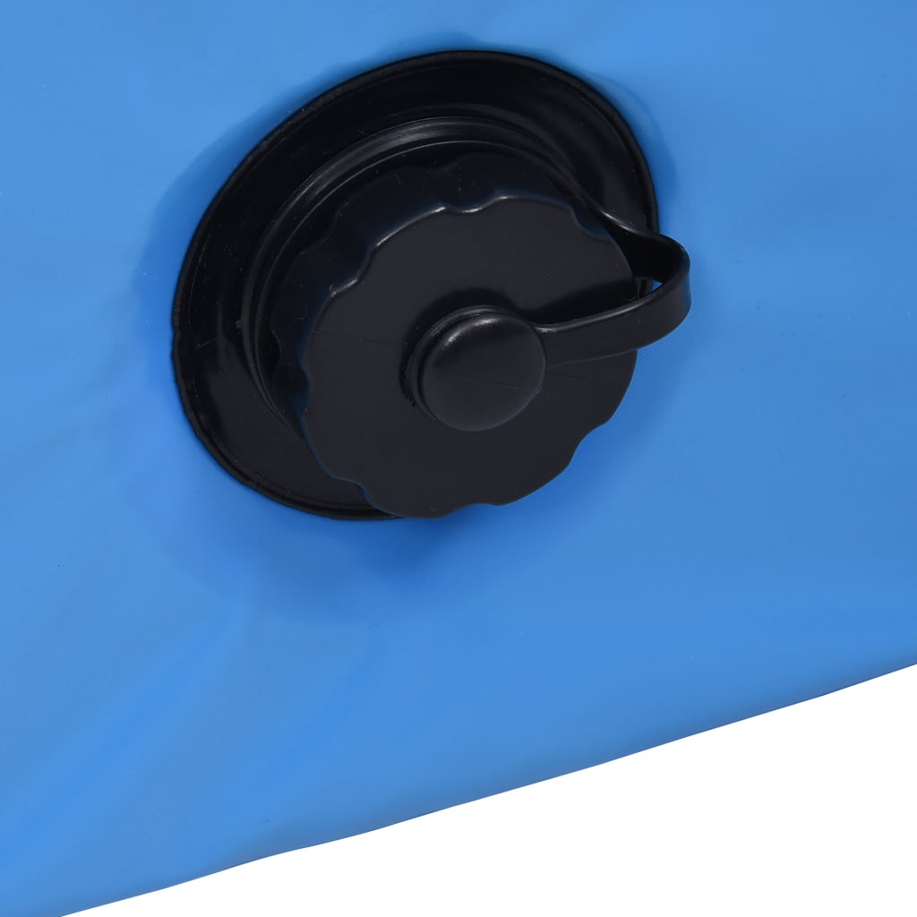 Skladací bazén pre psov modrý 80x20 cm PVC