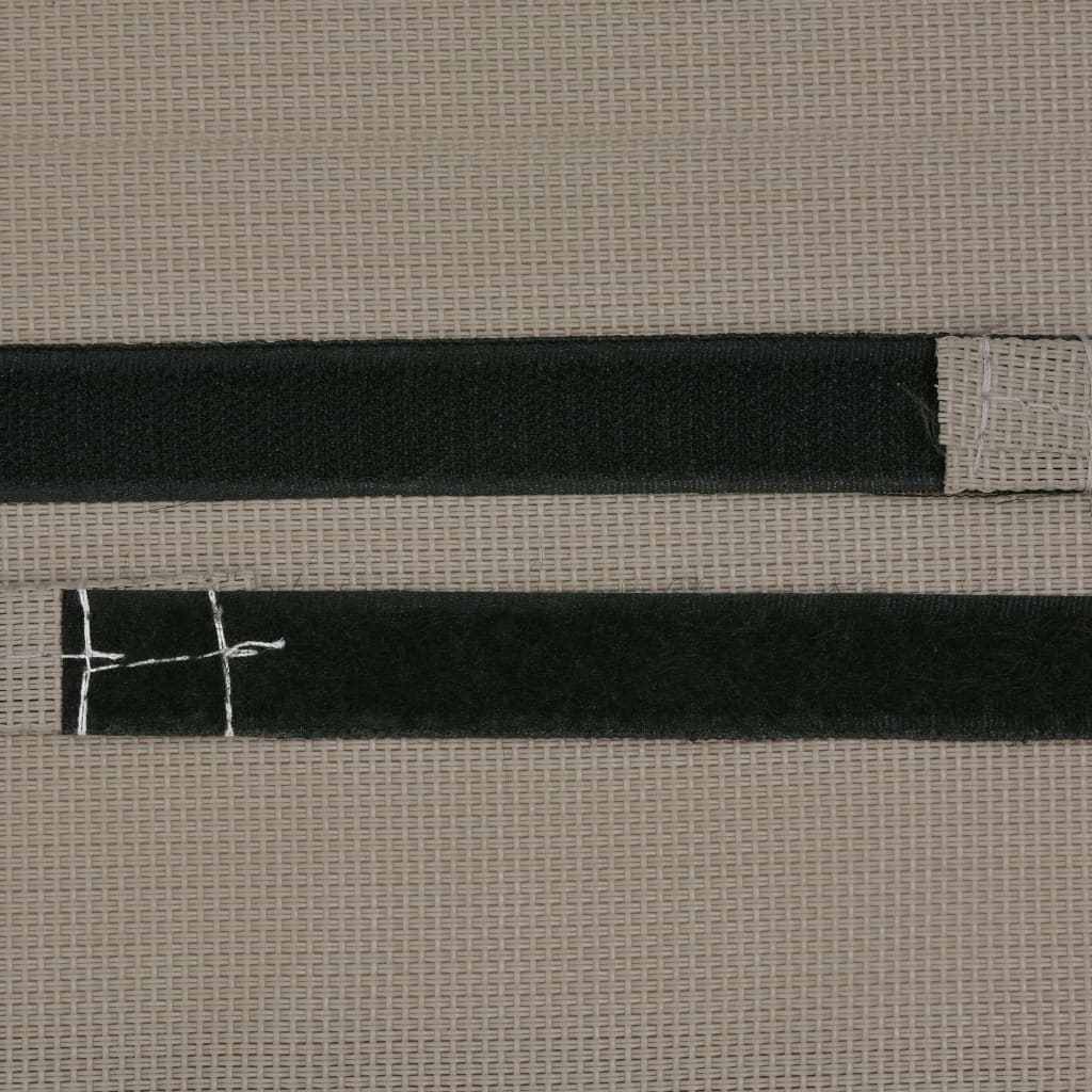 Opierka hlavy na ležadlo sivohnedá 40x7,5x15 cm textilén