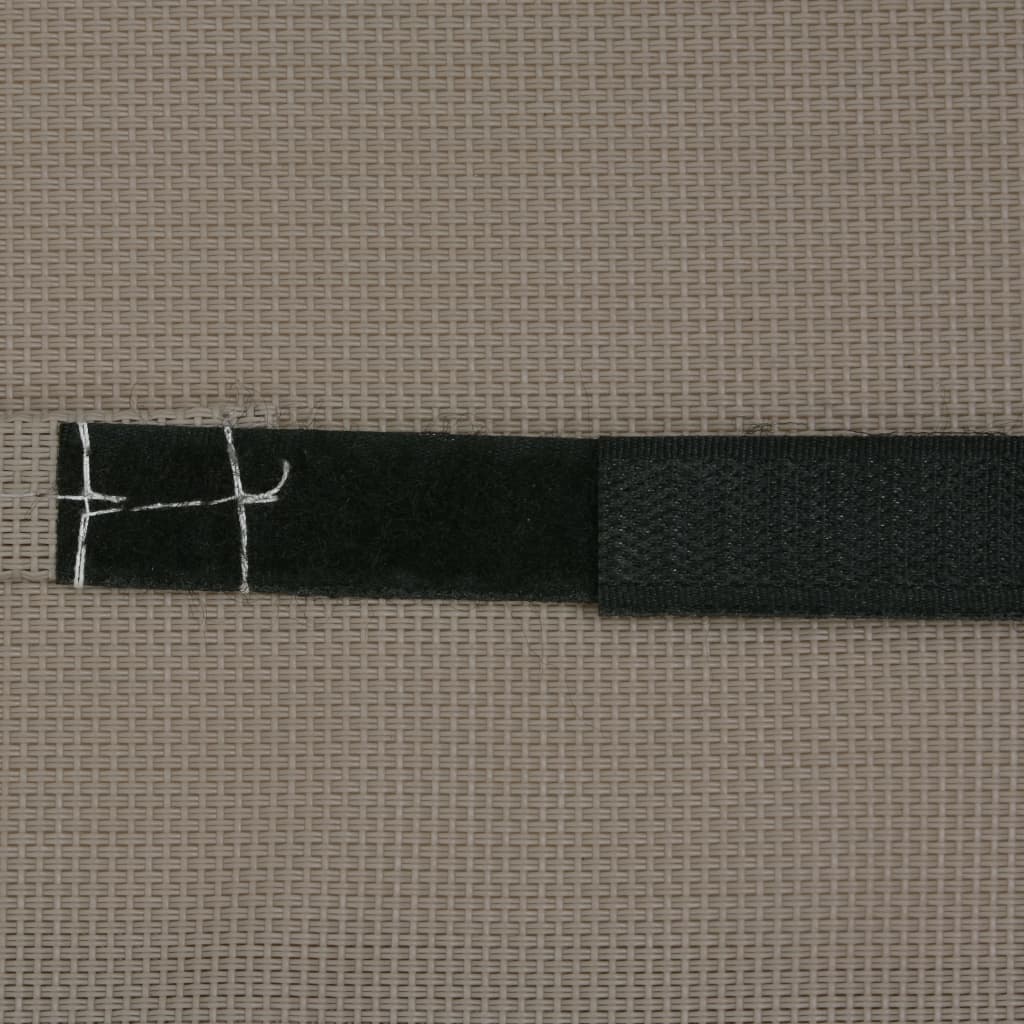 Opierka hlavy na ležadlo sivohnedá 40x7,5x15 cm textilén