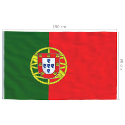 Vlajka Portugalsko 90x150 cm