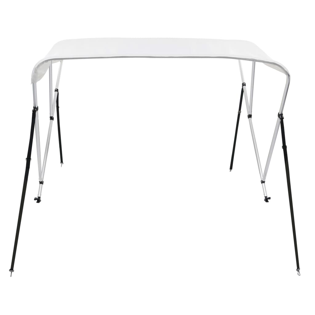 Strieška Bimini s 3 oblúkmi, biela 183x160x137 cm