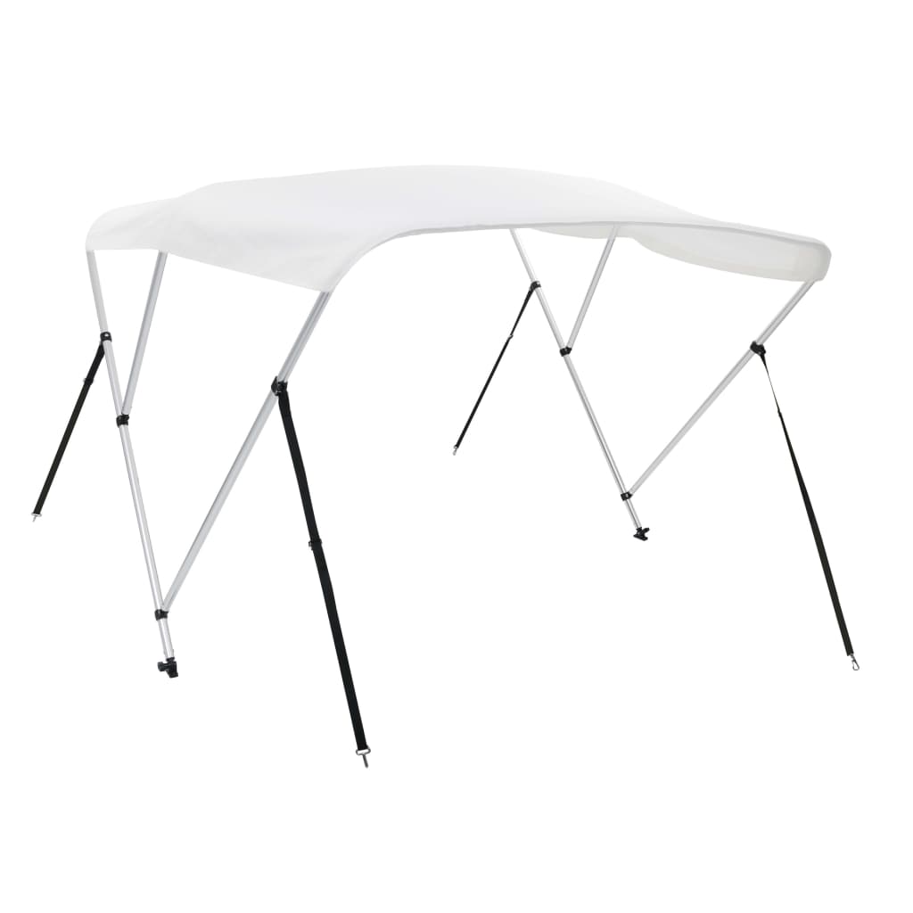 Strieška Bimini s 3 oblúkmi, biela 183x160x137 cm