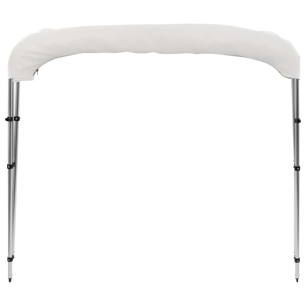 Strieška Bimini s 3 oblúkmi, biela 183x160x137 cm