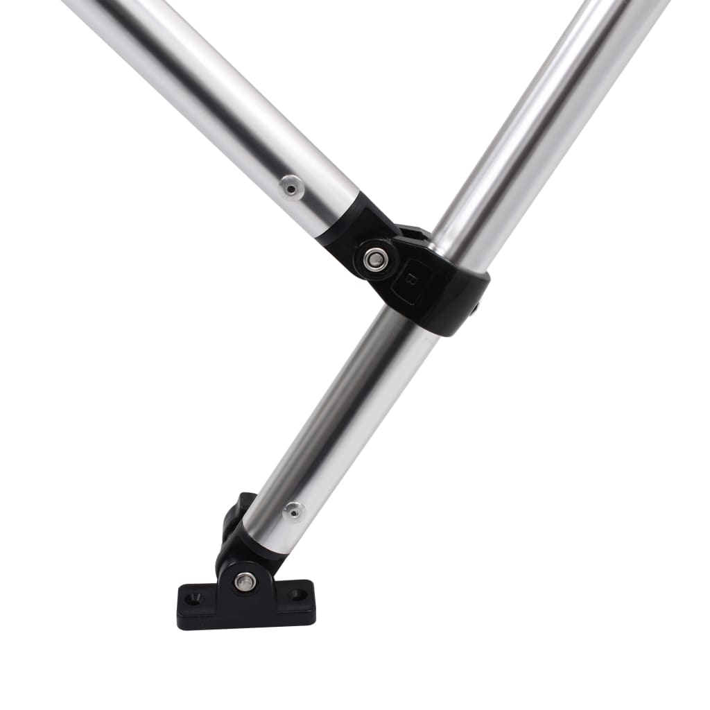 Strieška Bimini s 3 oblúkmi, biela 183x160x137 cm