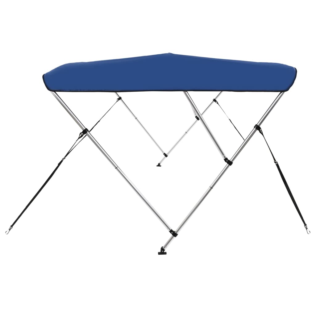 Strieška Bimini s 3 oblúkmi, modrá 183x160x137 cm
