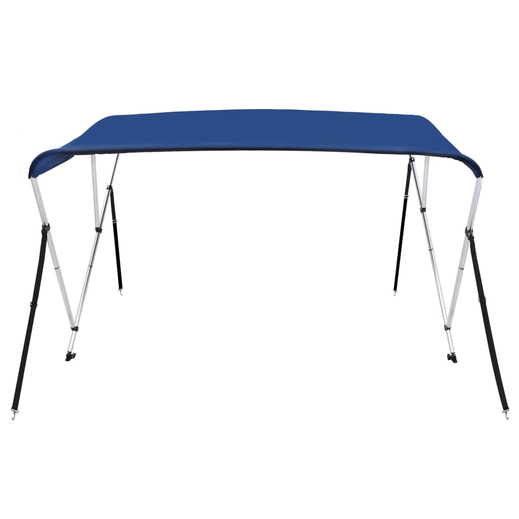 Strieška Bimini s 3 oblúkmi, modrá 183x160x137 cm
