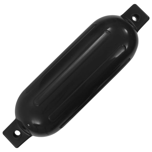 Lodný nárazník 4 ks, čierny 51x14 cm, PVC