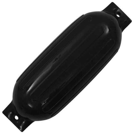 Lodný nárazník 2 ks, čierny 69x21,5 cm, PVC