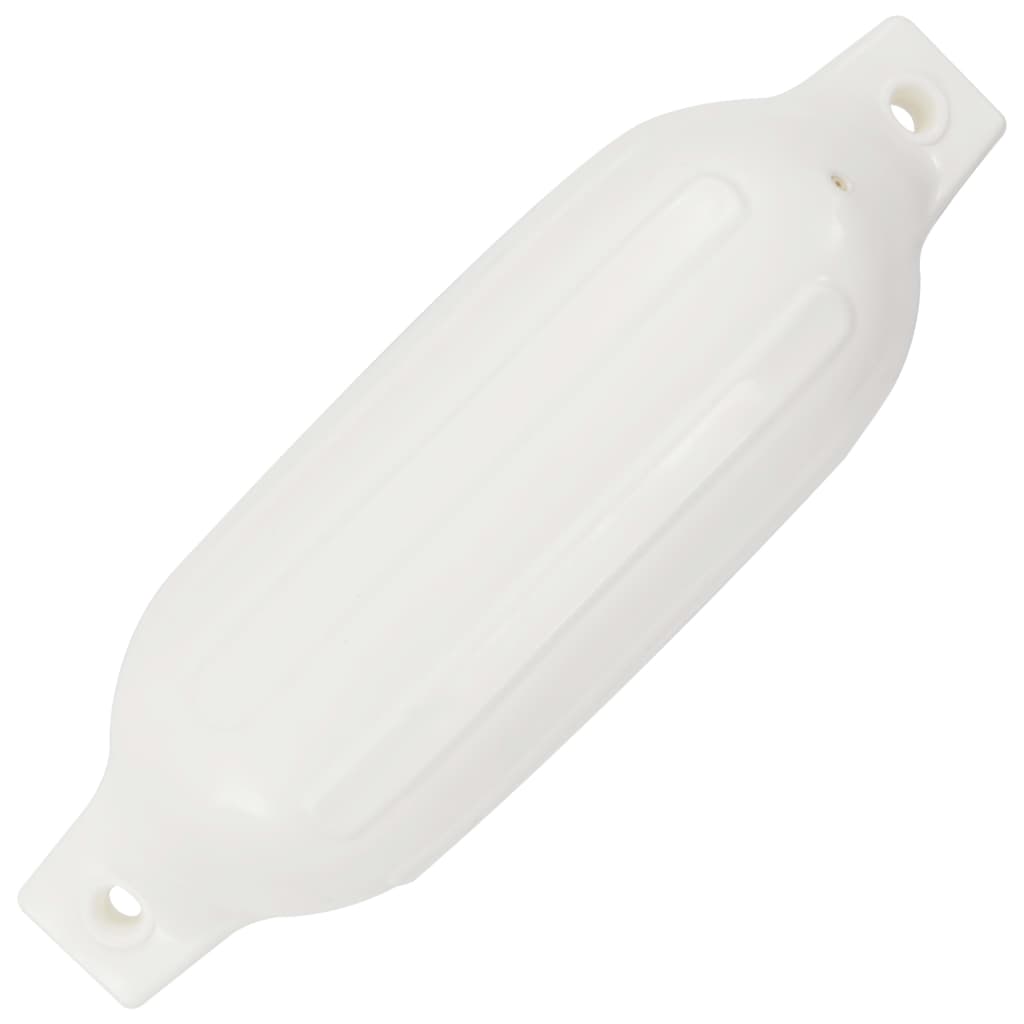 Lodný nárazník 4 ks, biely 41x11,5 cm, PVC