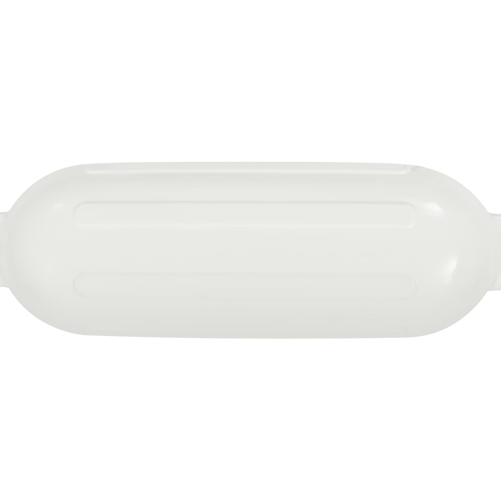 Lodný nárazník 4 ks, biely 41x11,5 cm, PVC