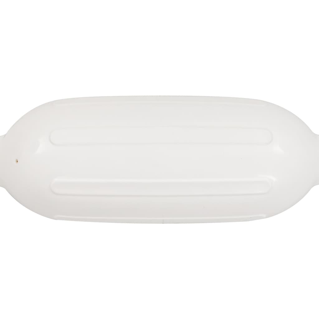 Lodný nárazník 4 ks, biely 58,5x16,5 cm, PVC