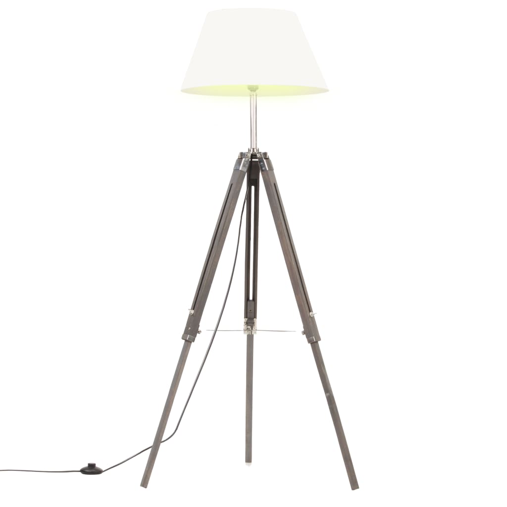 Lampa Na Statíve Medovo- 141 Cm Teakový Masív
