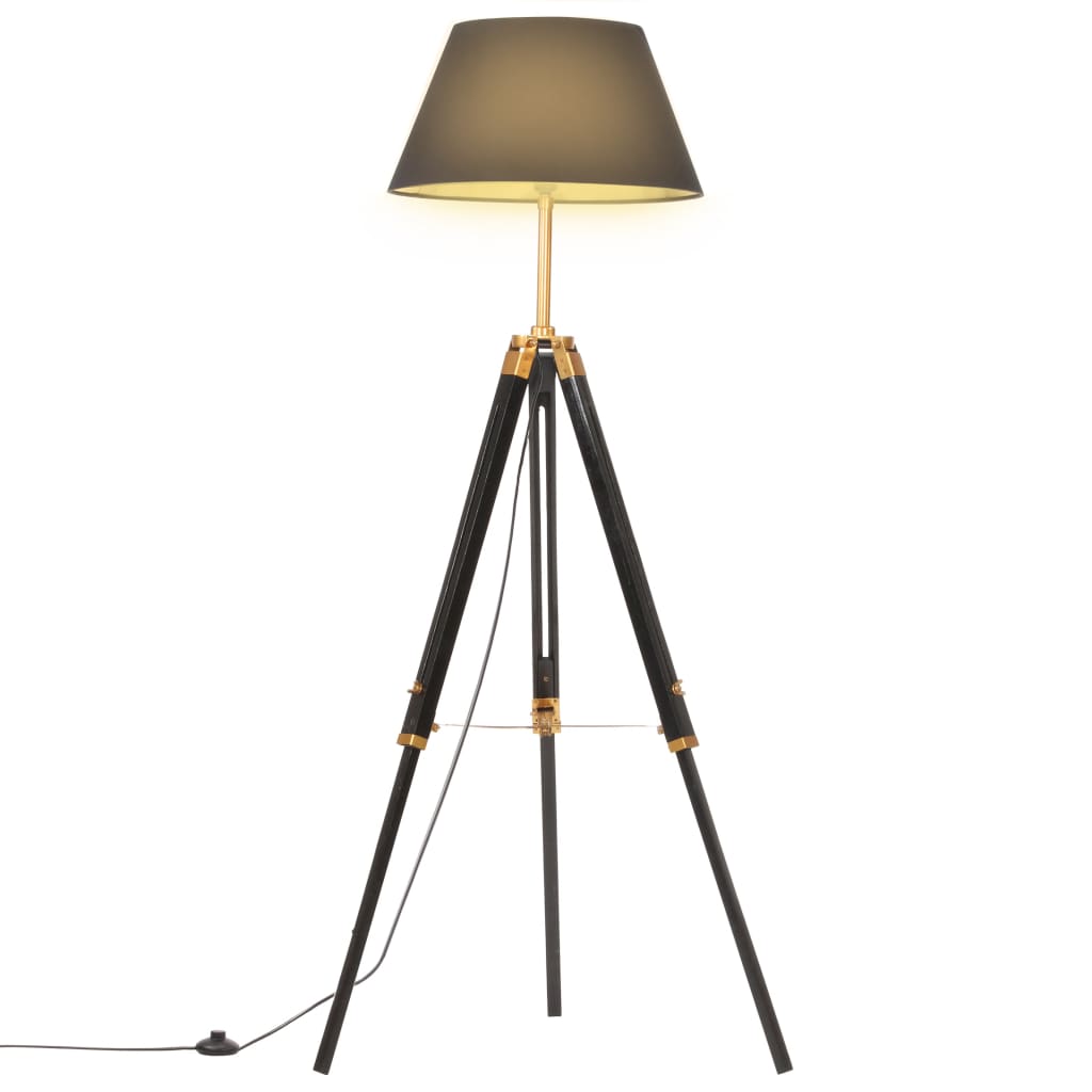 Lampa Na Statíve Medovo- 141 Cm Teakový Masív