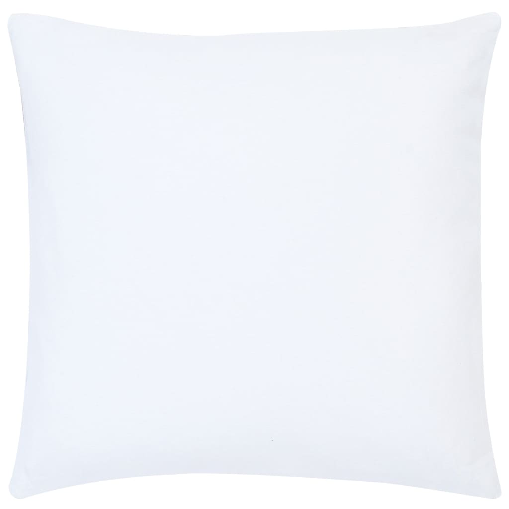 Vankúše 2 Ks Čierno-Biele 40X40 Cm Bavlna S Potlačou