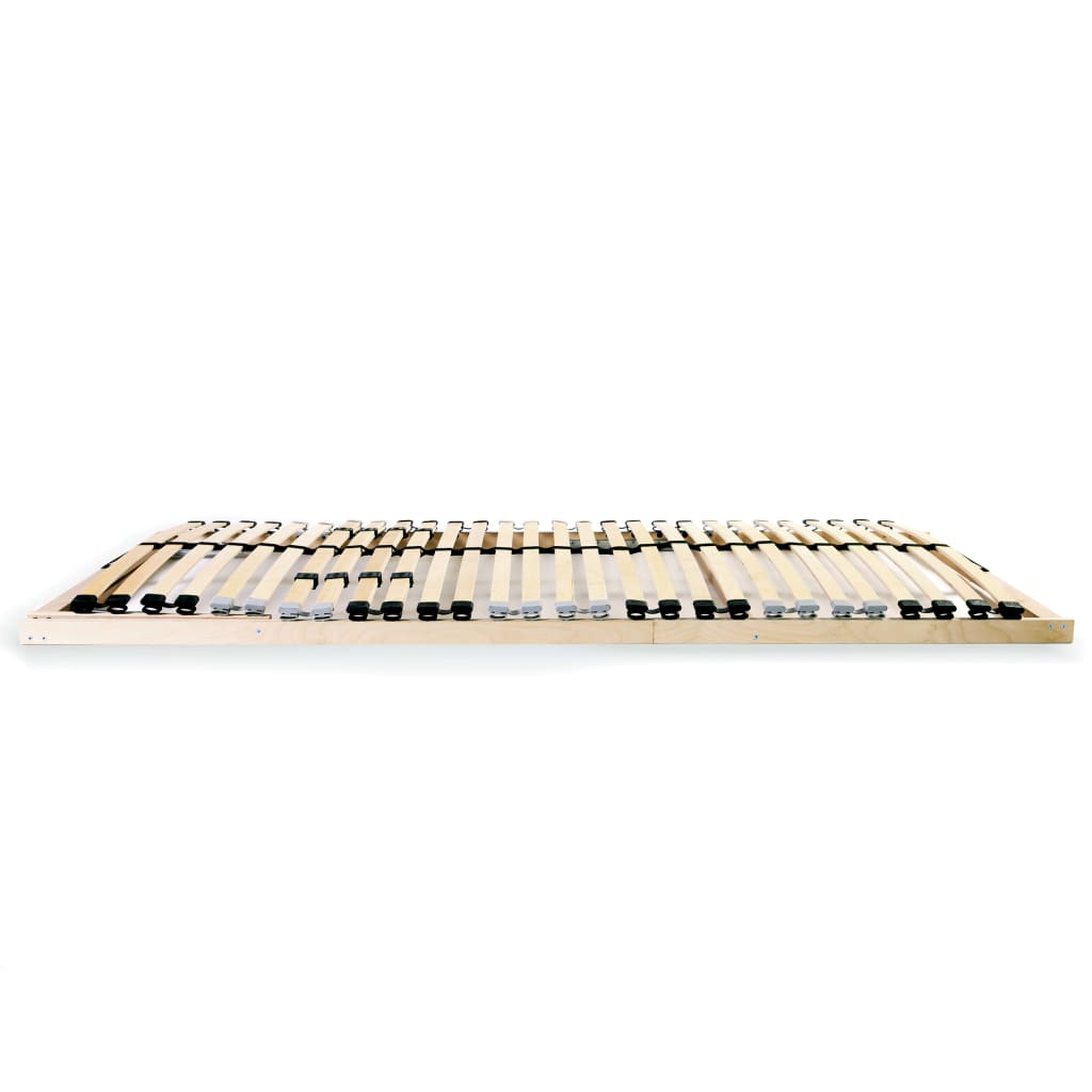 Lamelové posteľné rošty 2 ks s 28 lamelami a 7 zónami 90x200 cm