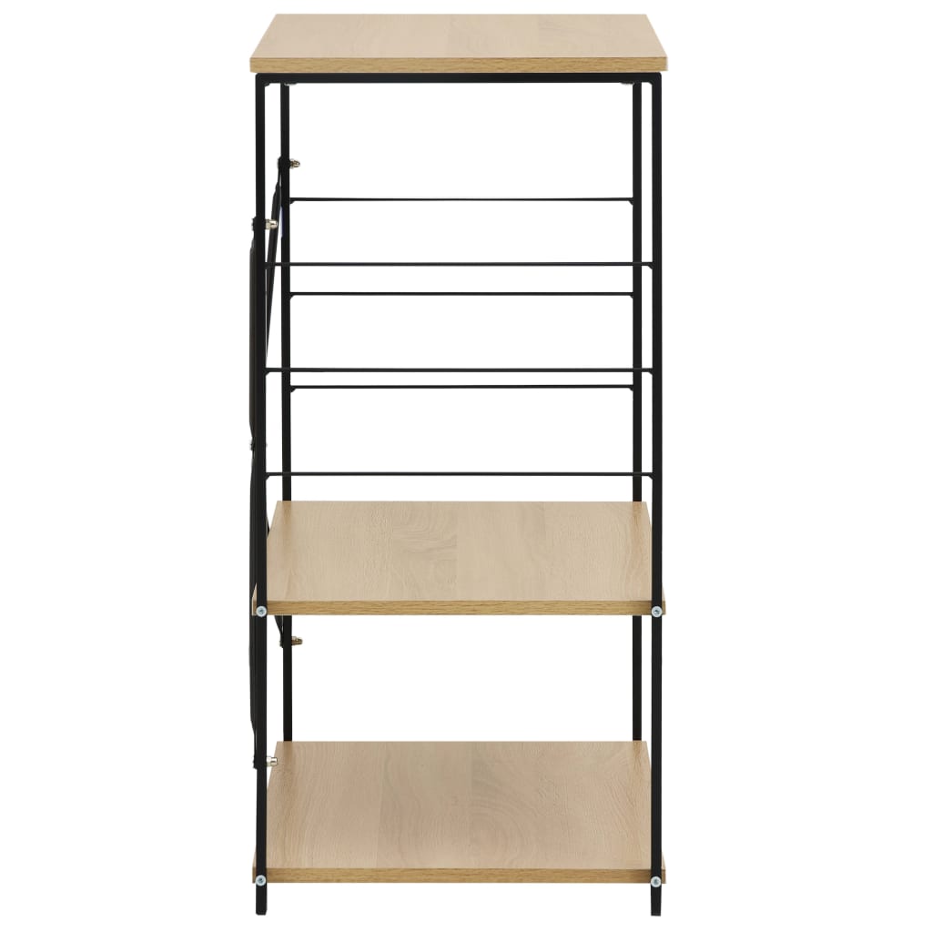 Skrinka Na Mikrovlnku, Dub 60X39,6X79,5 Cm, Kompozitné Drevo