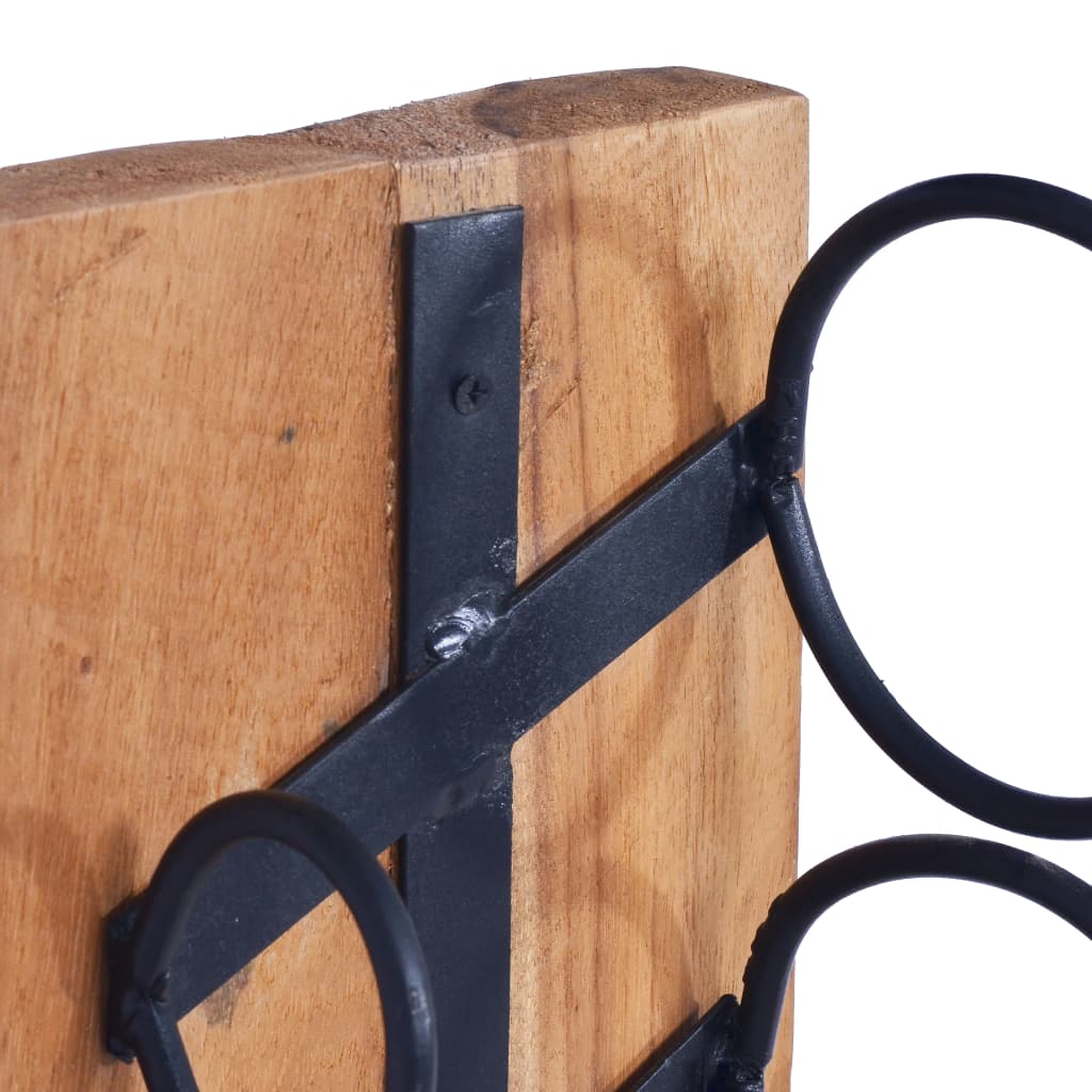 Stojan Na Víno Pre 6 Fliaš 35X35X100 Cm Teakový Masív