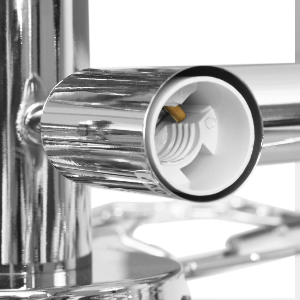 Stropná Lampa S Listovými Ramenami Akrylové Kryštály 5 Žiaroviek E14