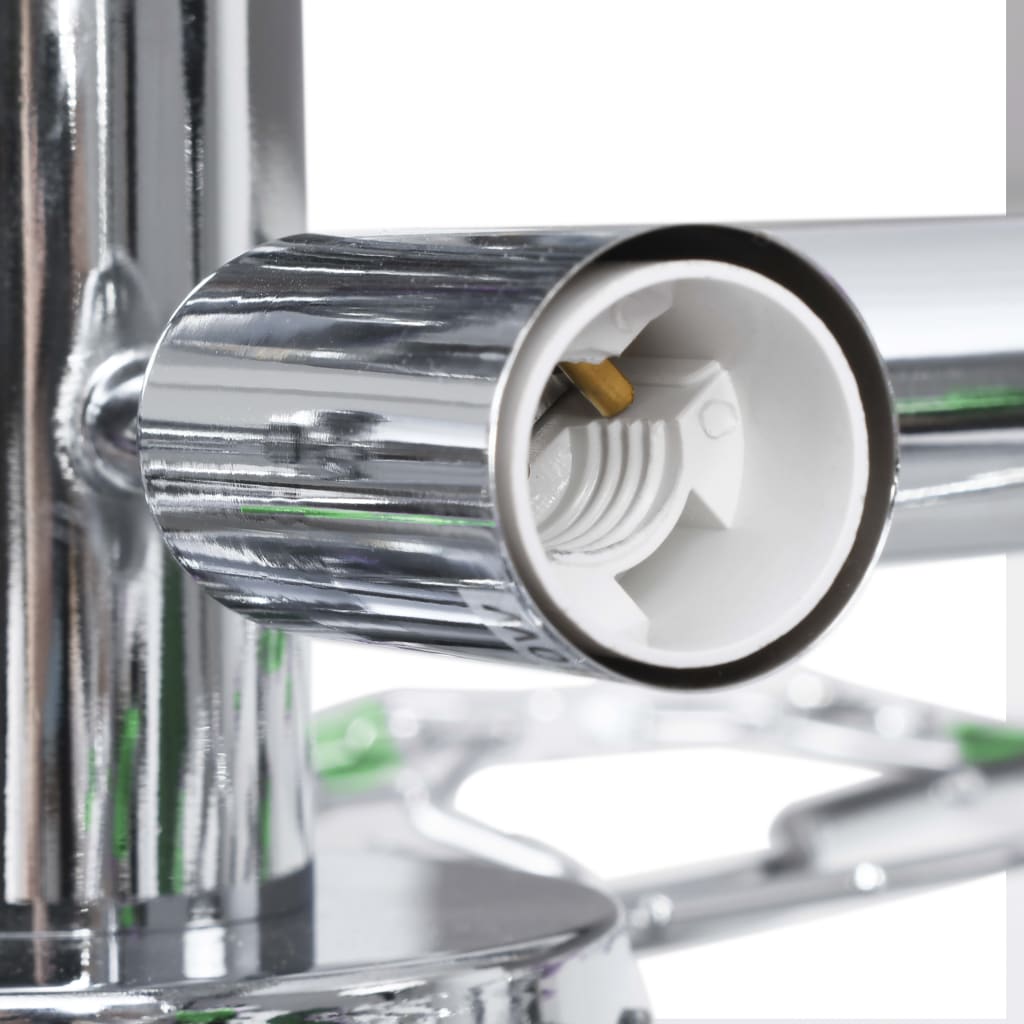 Stropná Lampa S Listovými Ramenami Z Akrylové Kryštály 5 Žiaroviek E14