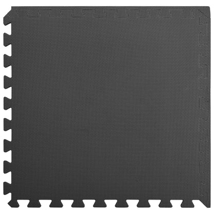 Podložky puzzle 6 ks 2,16㎡ EVA pena čierne
