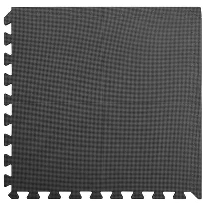 Podložky puzzle 24 ks 8,64㎡ EVA pena čierne