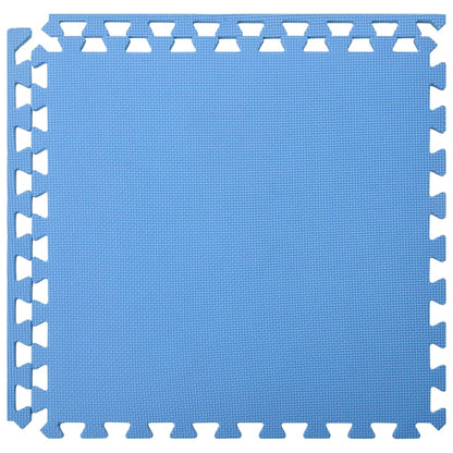 Podložky puzzle 6 ks 2,16㎡ EVA pena modré