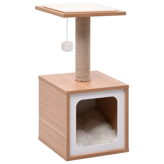 Škrabadlo pre mačky so sisalovou podložkou 62 cm
