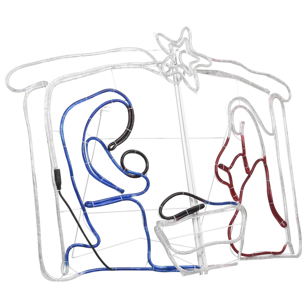 Betlehemská Vianočná Dekorácia 240 Led Diód 116X41X87 Cm