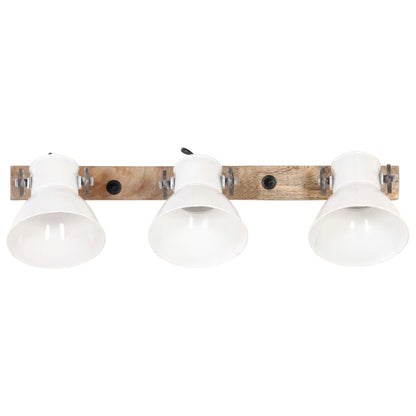 Industriálna nástenná lampa biela 65x25 cm E27