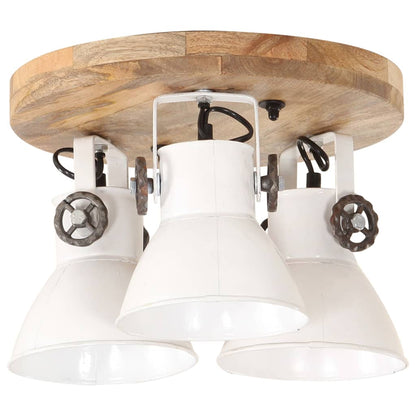 Industriálna stropná lampa 25 W, biela 42x27 cm E27