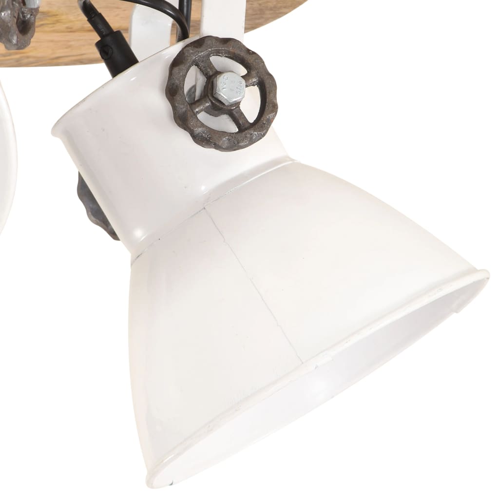 Industriálna stropná lampa 25 W, biela 42x27 cm E27