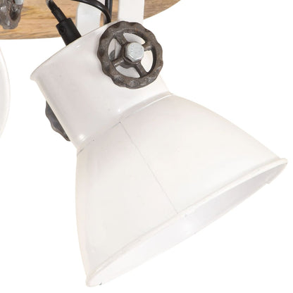 Industriálna stropná lampa 25 W, biela 42x27 cm E27