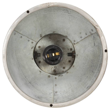 Industriálna stropová lampa strieborná mangovník E27
