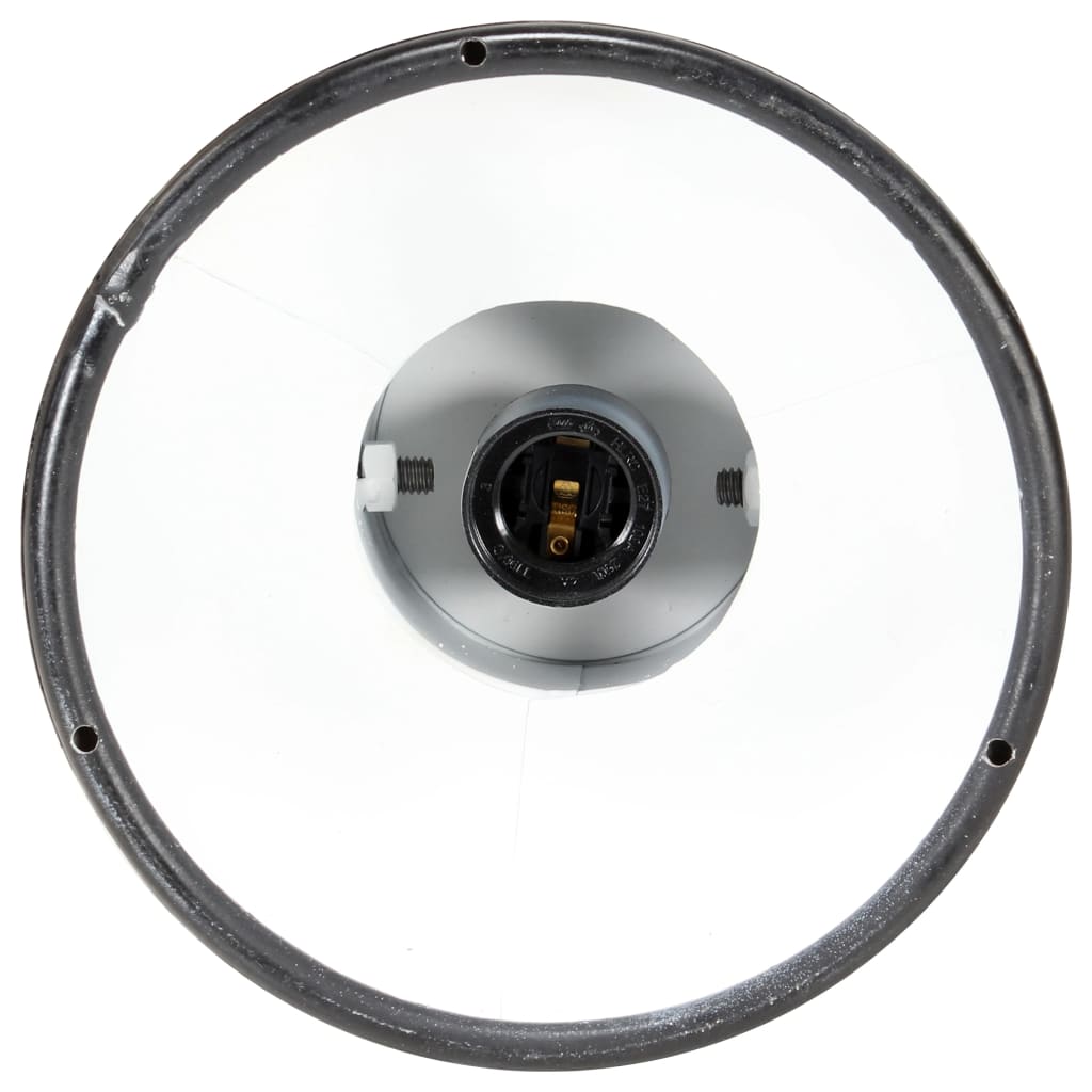 Industriálna Stropová Lampa Čierna Mangovník E27