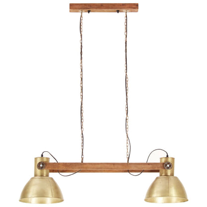 Industriálna závesná lampa 25 W mosadzná 109 cm E27