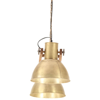 Industriálna závesná lampa 25 W mosadzná 109 cm E27