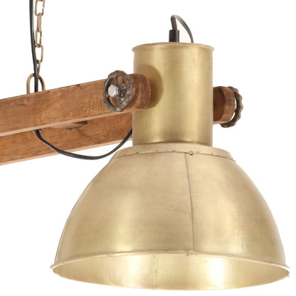 Industriálna závesná lampa 25 W mosadzná 109 cm E27