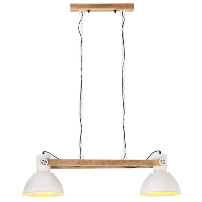 Industriálna závesná lampa 25 W biela 109 cm E27